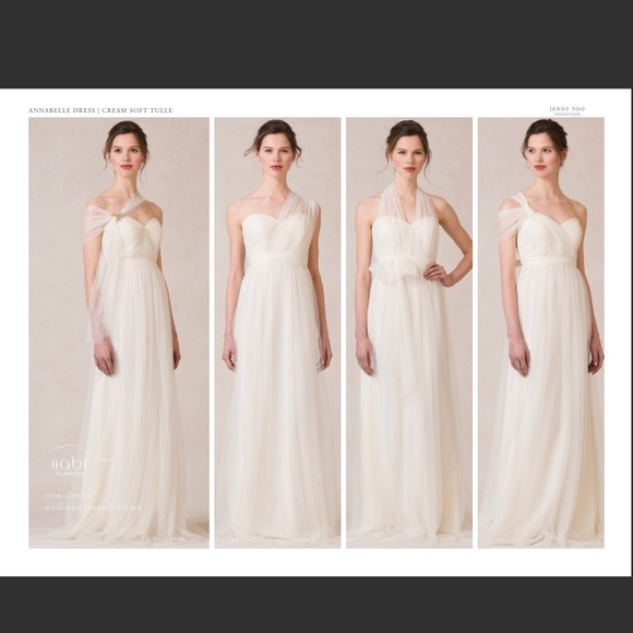 Jenny Yoo convertible Wren tulle dress - Picture 4 of 7